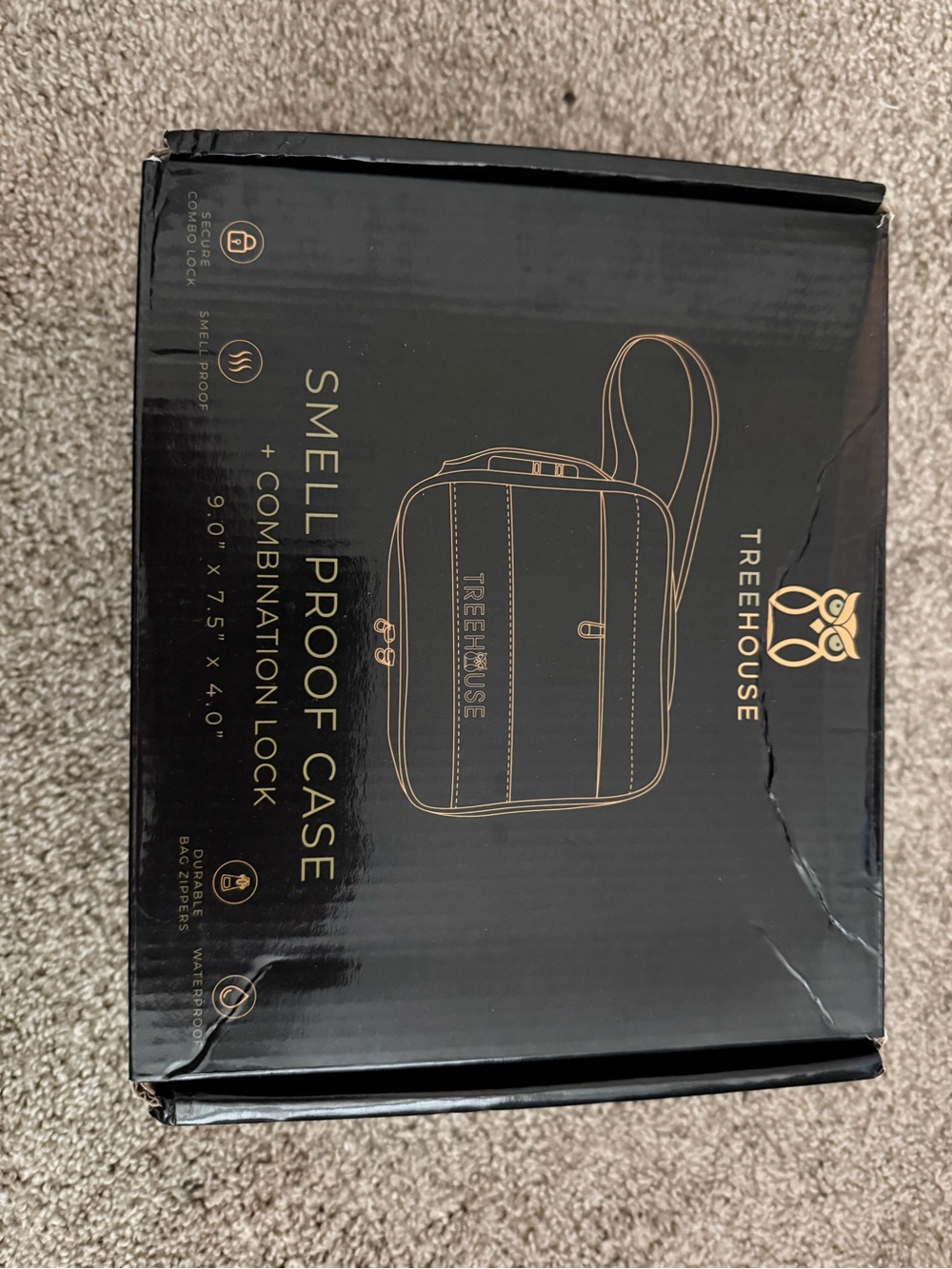 Men’s Smell-Proof Case - Black